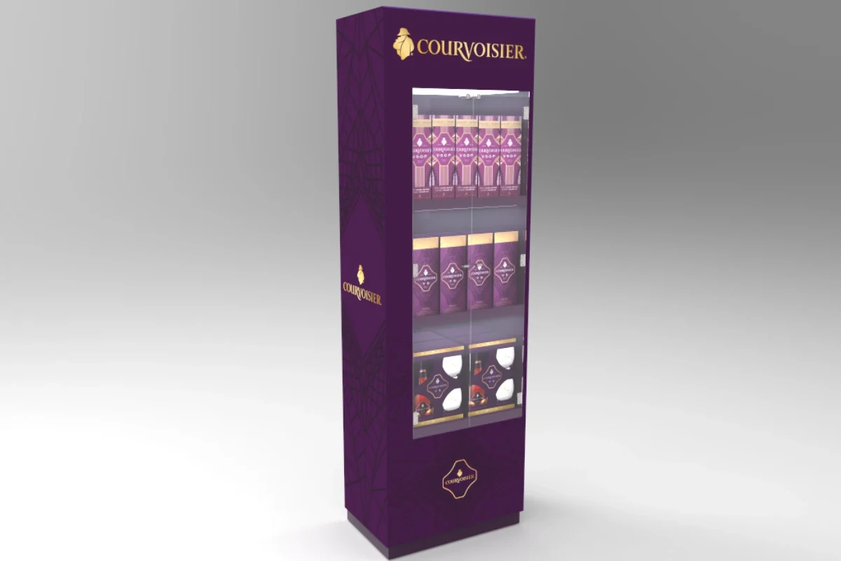 Courvoisier display unit