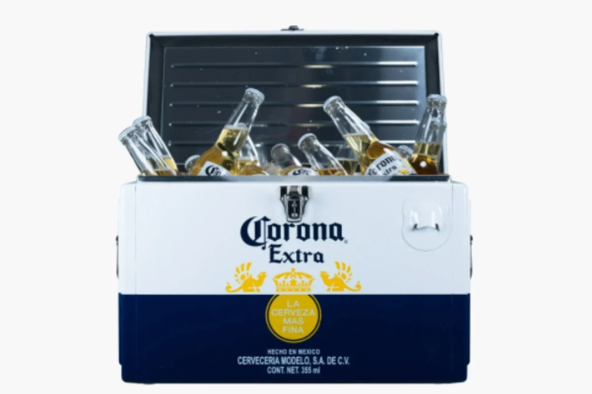 carona branded cooler box